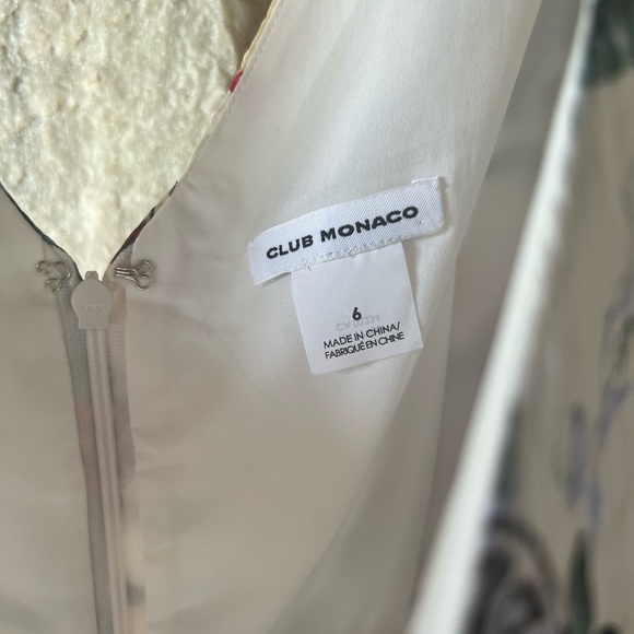 Patterned Club Monaco Dress - Picture 4 of 6